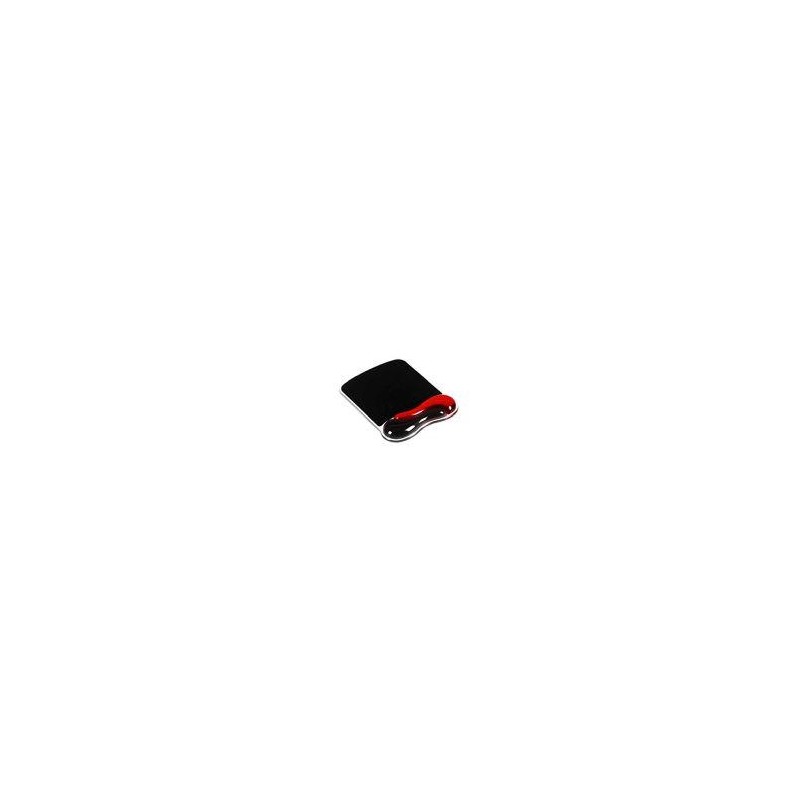 KENSINGTON REPOSAMUÑECAS GEL DUO NEGRO/ROJO