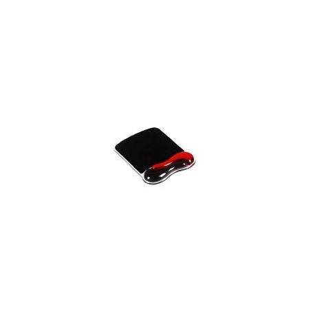 KENSINGTON REPOSAMUÑECAS GEL DUO NEGRO/ROJO