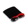 KENSINGTON REPOSAMUÑECAS GEL DUO NEGRO/ROJO