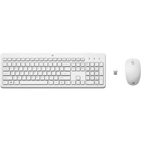 HP TECLADO Y RATON INALAMBRICO 230 BLANCO