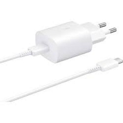 SAMSUNG CARGADOR USB-C 3A BLANCO MAXIMO 25W - BULK SIN CAJA