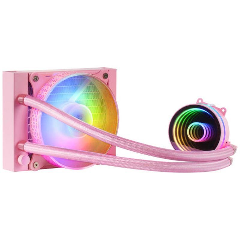 MARS GAMING REFRIGERACION LIQUIDA MLONE120 FRGB ROSA
